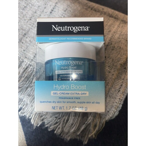 Neutrogena Hydro Boost GEL CREAM EXTRA DRY Skin Fragrance Free 1.7 Oz - Picture 1 of 7